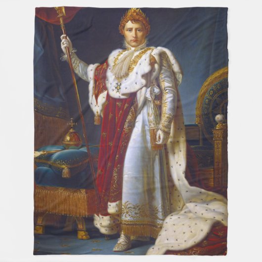 Couverture Polaire Portrait de Napoléon Bonaparte, François Gérard (Devant)