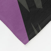 Couverture Polaire Portrait de singe Pop Art coloré (Coin)