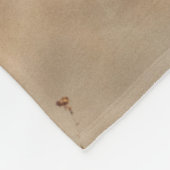 Couverture Polaire Portrait d'un magnifique élan taureau (Coin)