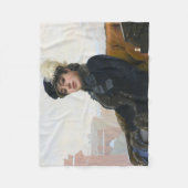 Couverture Polaire Portrait d'une femme inconnue, Ivan Kramskoi (Devant)