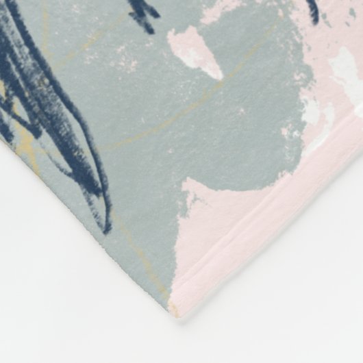 Couverture Polaire Portrait funky Owl (Coin)