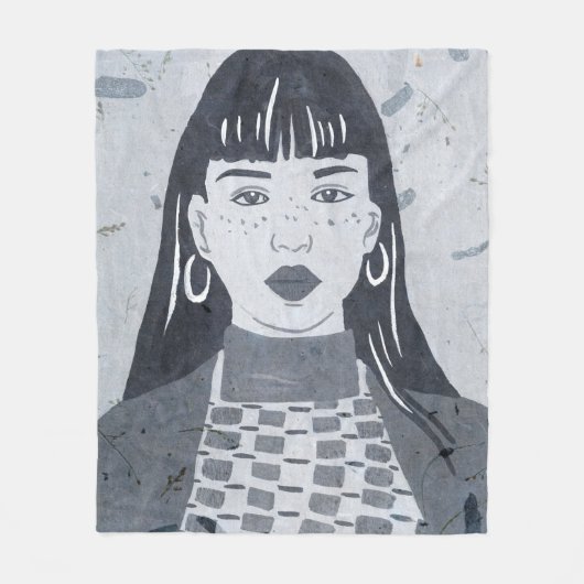 Couverture Polaire Portrait nocturne (Devant)