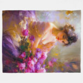 Couverture Polaire Portrait sensuel (Devant (Horizontal))