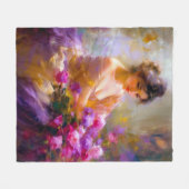 Couverture Polaire Portrait sensuel (Devant (Horizontal))