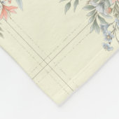 Couverture Polaire Poser des bouquets de tournesol sur treillis point (Coin)