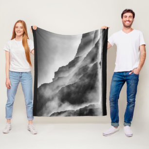 Couverture Polaire Poser sur les rochers