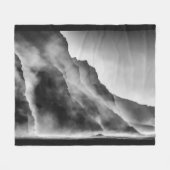 Couverture Polaire Poser sur les rochers (Devant (Horizontal))