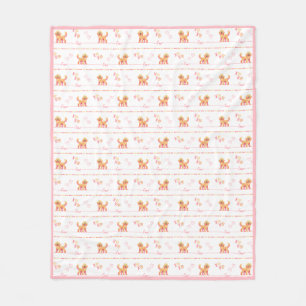 Couverture Polaire Posh Doodle Chien Log Fleece Blanket