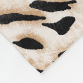 Couverture Polaire Poster de animal : Leopard Zebra Tiger (Coin)