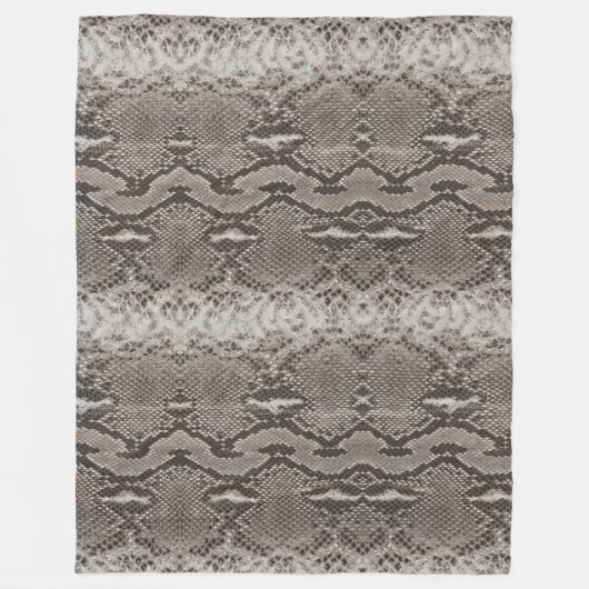 Couverture Polaire Poster de animal Python Snake Skin (Devant)
