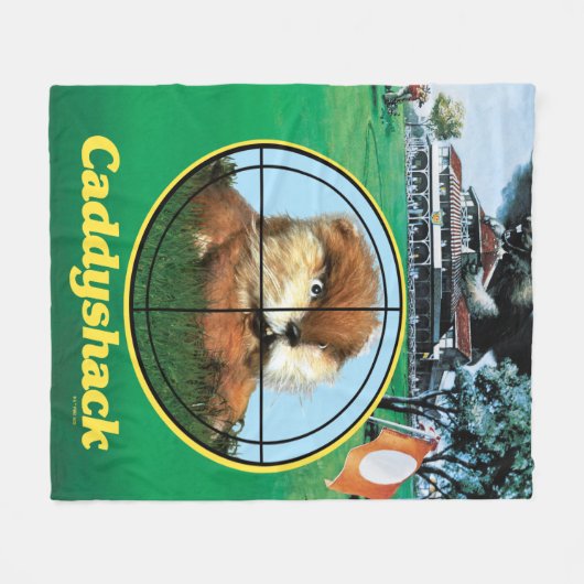 Couverture Polaire Poster de Caddyshack (Devant (Horizontal))
