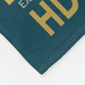 Couverture Polaire Poster De L'Espace Rétro-La Gravité D'Une Super Te (Coin)