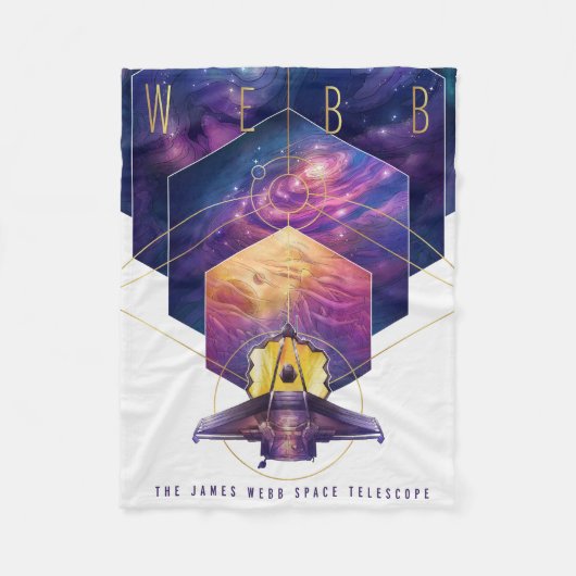 Couverture Polaire Poster du télescope spatial James Webb. (Devant)
