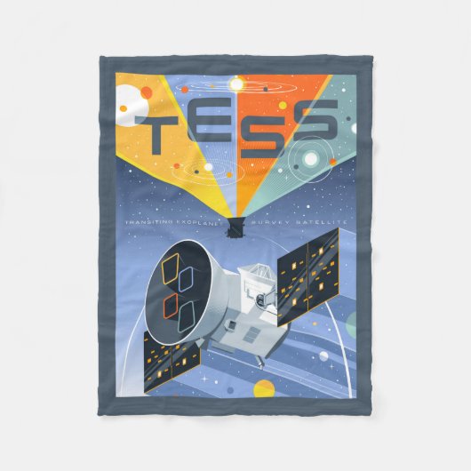 Couverture Polaire Poster du télescope spatial Tess. (Devant)