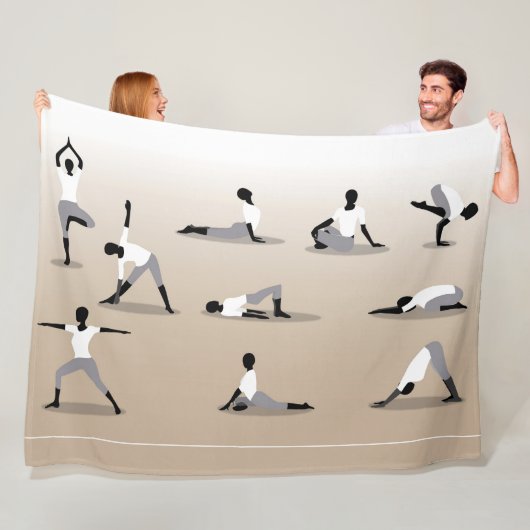COUVERTURE POLAIRE POSTES DE YOGA (En situation)
