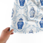 Couverture Polaire Pot à gingembre en chinoiserie avec monogramme 