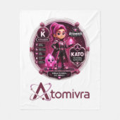 Couverture Polaire Potassium ATOMIVRA (Devant)