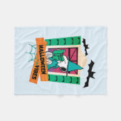 Couverture Polaire Potions Magiques de Snoopy Peanuts Halloween (Devant (Horizontal))