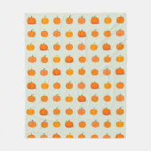 Couverture Polaire Potiron Patch (Devant)
