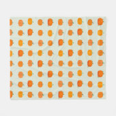 Couverture Polaire Potiron Patch (Devant (Horizontal))
