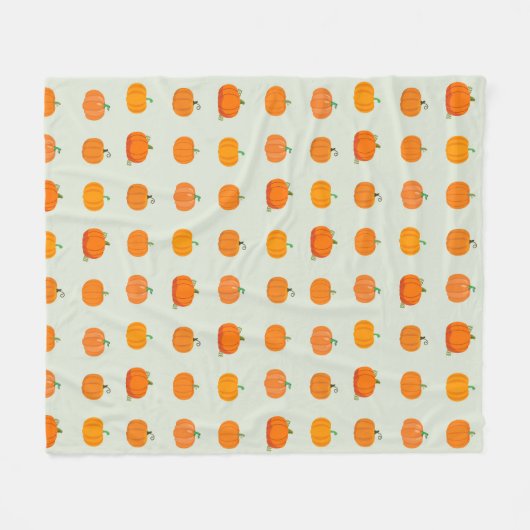 Couverture Polaire Potiron Patch (Devant (Horizontal))