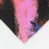 Couverture Polaire Poudre Pink Explosion Abstraite polaire (Coin)