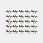 Couverture Polaire Poule bleue du Delaware (Devant (Horizontal))