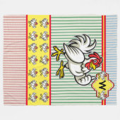 Couverture Polaire Poulet de soleil du pays (Devant (Horizontal))