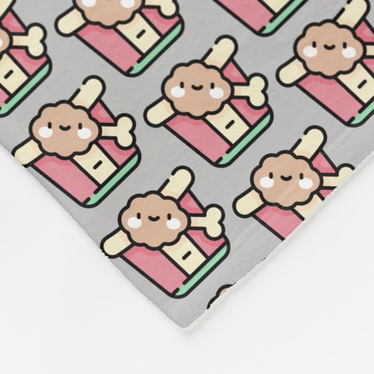 Couverture Polaire poulet frit (Coin)