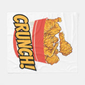 Couverture Polaire poulet frit (Devant (Horizontal))