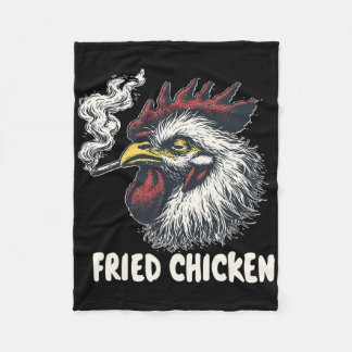 Couverture Polaire Poulet sauté fumant