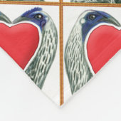 Couverture Polaire Poulets de jeu Valentine (Coin)