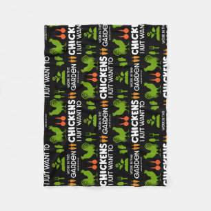 Couverture Polaire Poulets Et Jardinage
