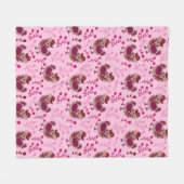 Couverture Polaire Poulets mignons (Devant (Horizontal))