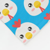 Couverture Polaire Poulets mignons (Coin)