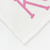 Couverture Polaire Poupée Éffrayante Halloween Thème avec nom (Coin)