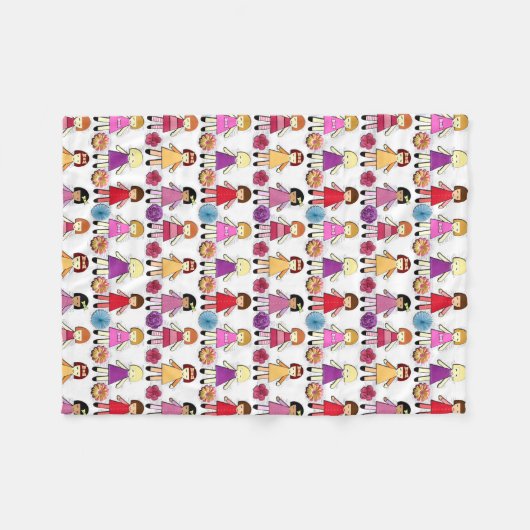 Couverture Polaire Poupées (Devant (Horizontal))