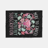 Couverture Polaire Pour annuler mon abonnement mensuel Hystérectomie (Devant (Horizontal))