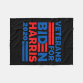Couverture Polaire Pour Biden Harris 2020 (Devant (Horizontal))