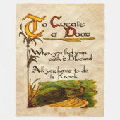 Couverture Polaire Pour Créer Une Porte (Devant)