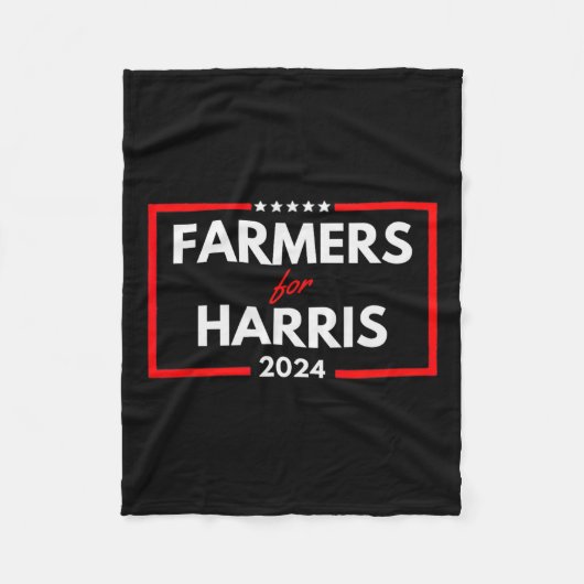 Couverture Polaire Pour Harris 2024 Election Vote Kamala (Devant)