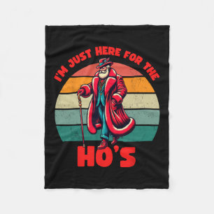 Couverture Polaire Pour Hos Inapproprié Père Noël Xmas Naughty List
