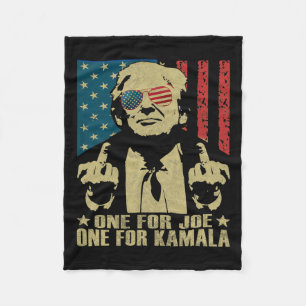 Couverture Polaire Pour Joe One Pour Kamala Funny Trump 2024