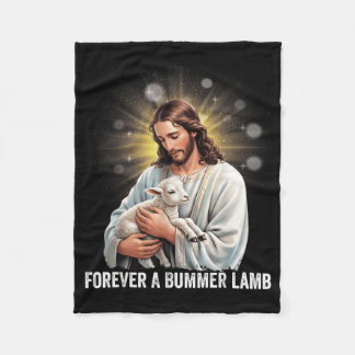 Couverture Polaire Pour toujours un agneau décevant, agneau Jésus art