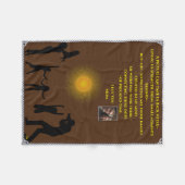Couverture polaire pour tour de chaise ou de faute (Devant (Horizontal))