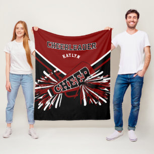 Couverture Polaire Pour une meneuse de claques - Marron, Noir & Blanc