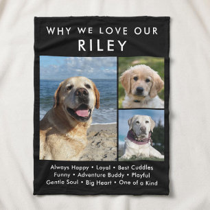 Couverture Polaire Pourquoi nous aimons notre chat chien animal famil