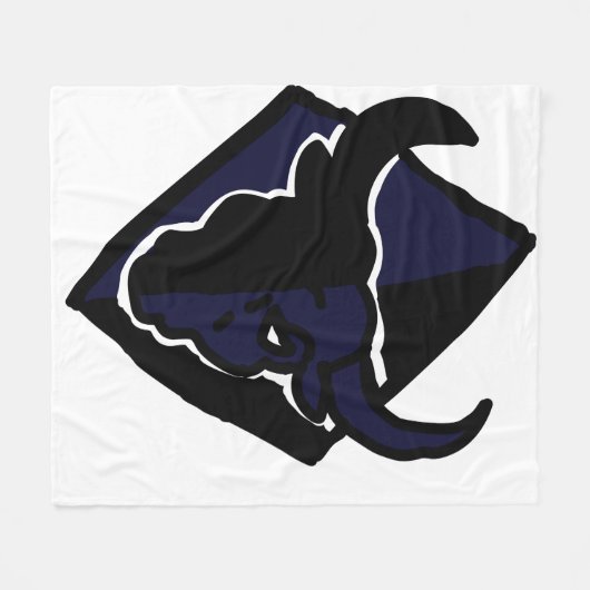 Couverture Polaire Powerful Bull (Devant (Horizontal))