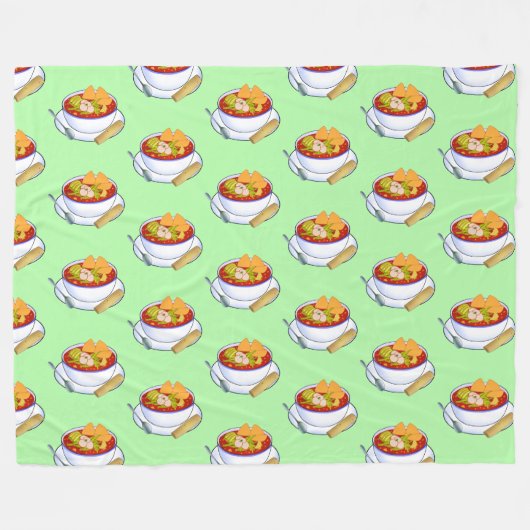 Couverture Polaire Pozole Rojo De Pollo (Devant (Horizontal))