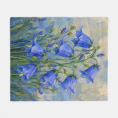 Couverture Polaire Prairie aux Jacinthes (Devant (Horizontal))